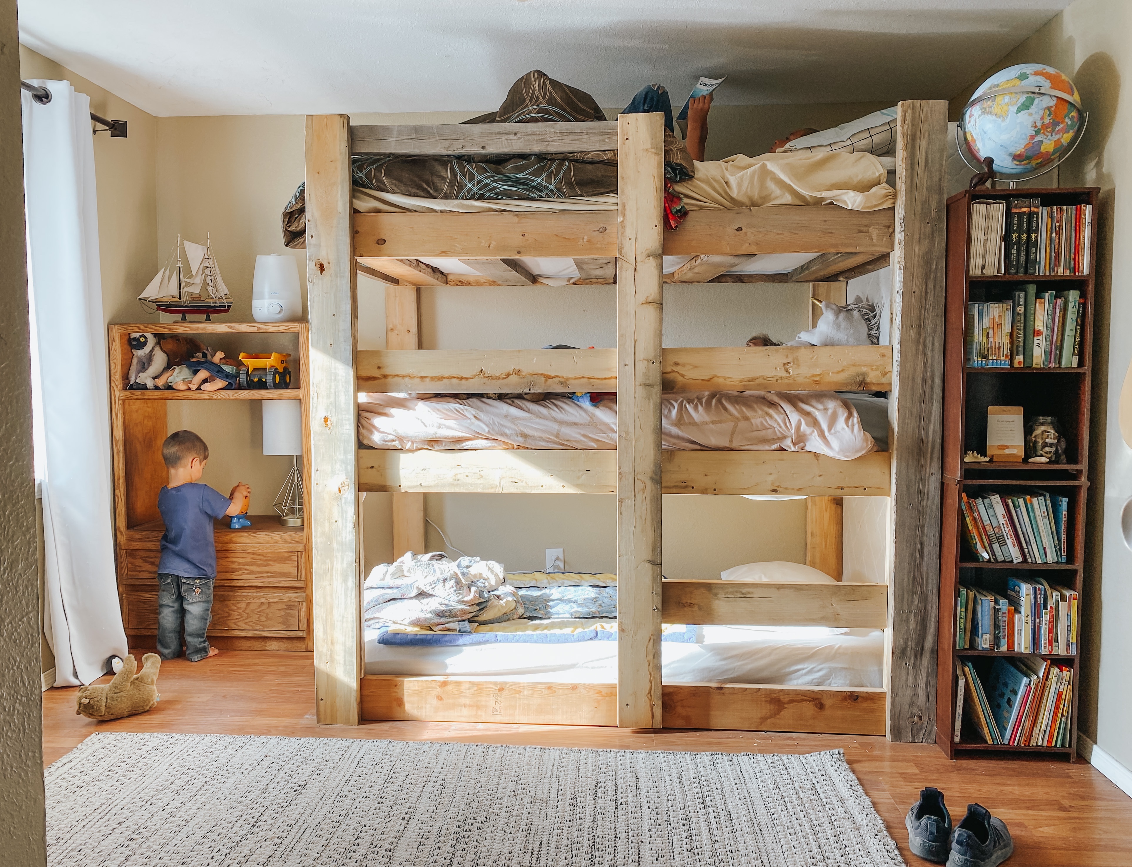 Basic Triple Bunk Bed Instructions